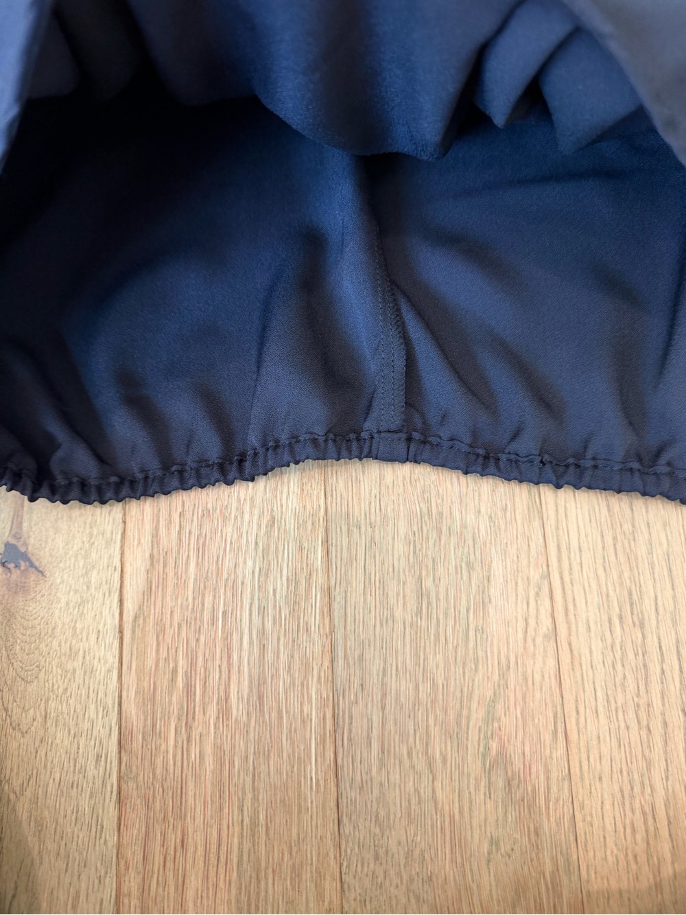 Vince Camuto Black Crepe de Chine Bubble Dolman Sleeve Top XL - Picture 9 of 11